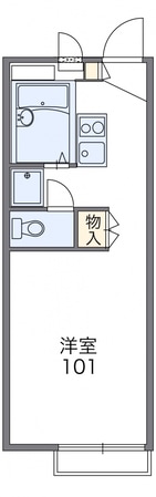 レオパレスサンライズの物件間取画像